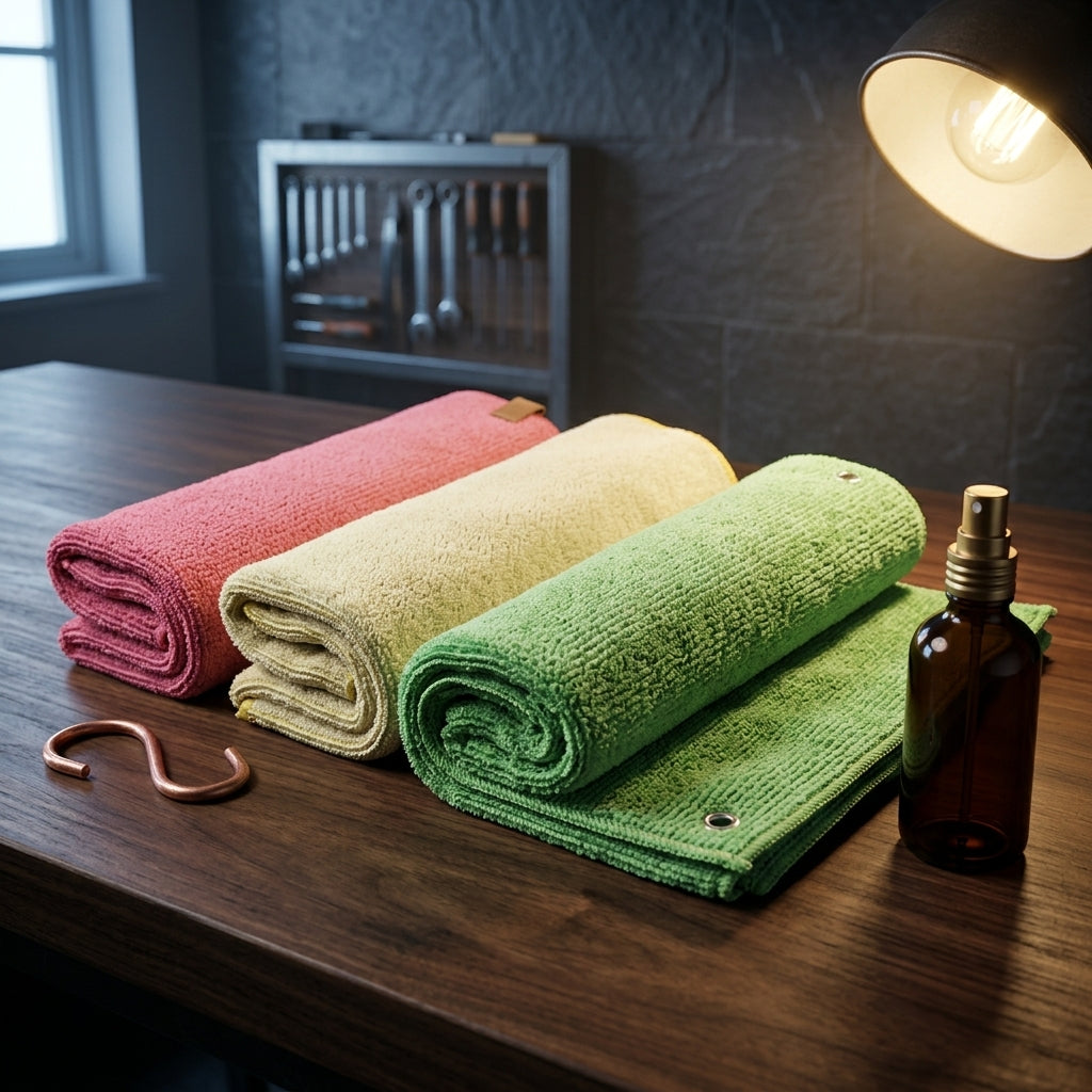 Microfibre Furniture Polishing Cloths (Set of 6)