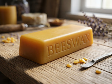 Solid Beeswax Furniture Wax Block